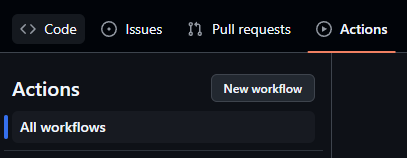 Create a new GitHub Actions workflow